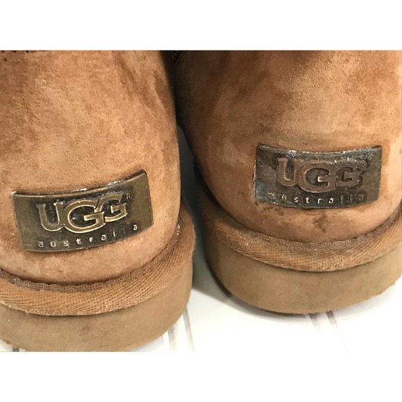 UGG Australia Sumner Tan Suede Boots 1005375 Size 8 - Picture 10 of 12